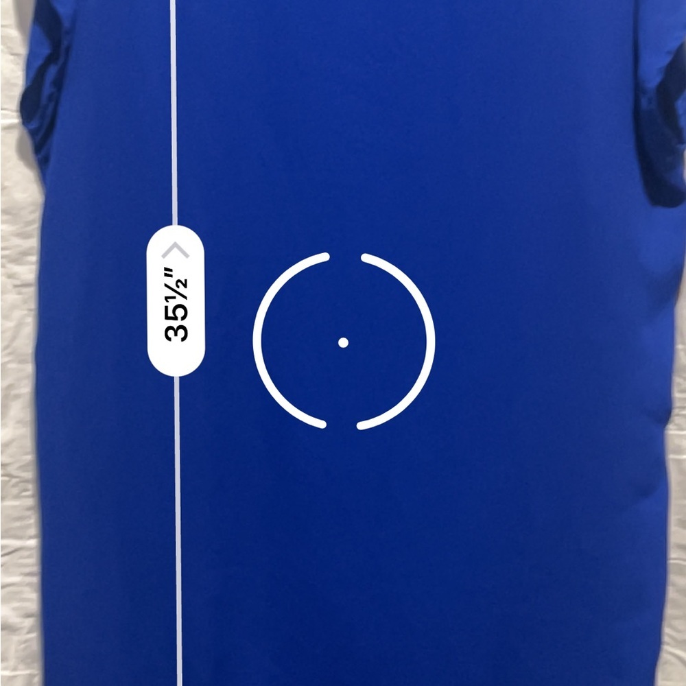 Carmela Women's Cobalt Blue V-Neck Dress Sz:Large - Picture 6 of 8